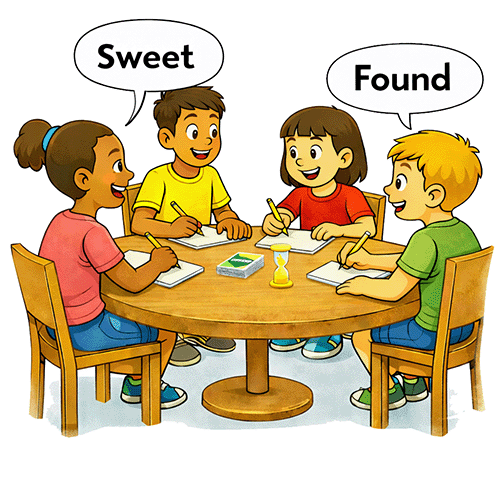 Players answer with clue words